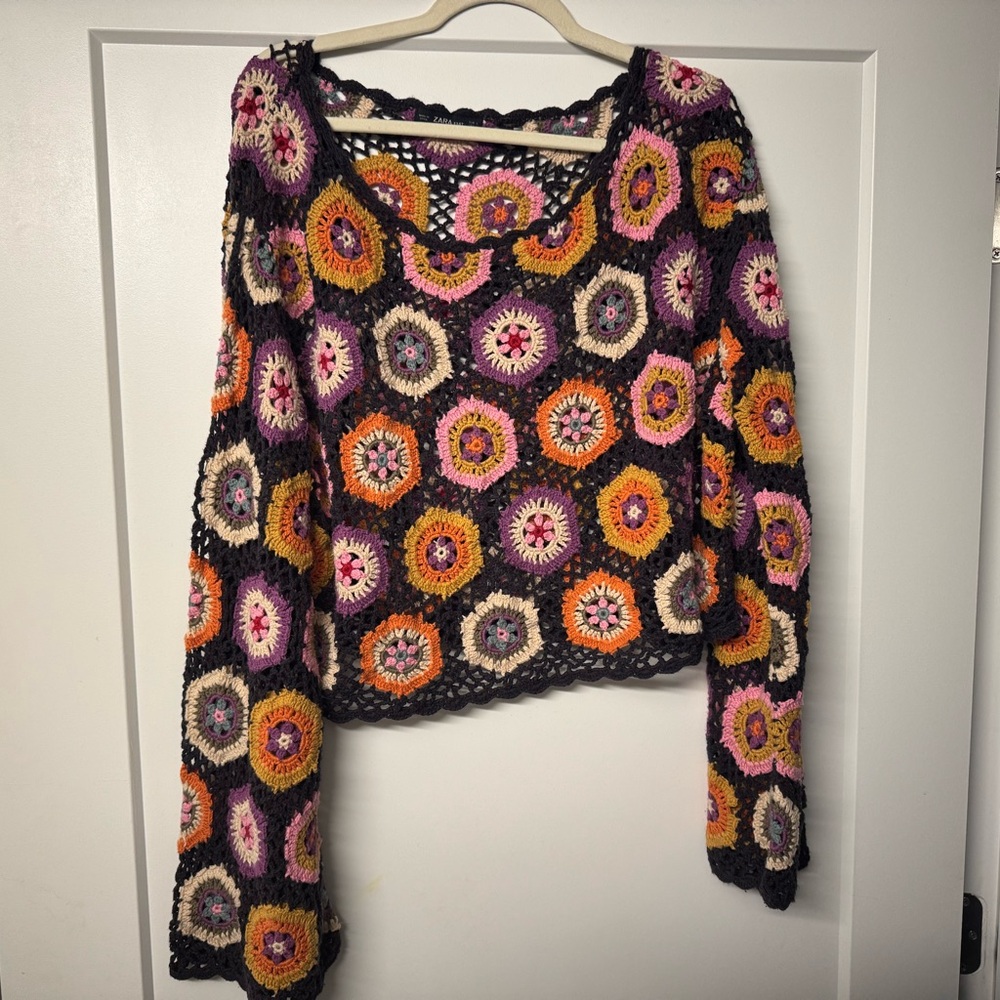 Zara Crochet Top